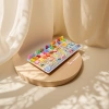 Six-in-one Magnetic Fishing, logarithm board, digital animals, fruits, traffic, beads, magnetic fishing matching, Baby multi-cognitive early education Wooden toys Specification image